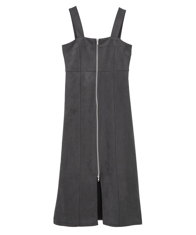 Green Parks ・ＥＬＥＮＣＡＲＥ　ＤＵＥ　スエードポンチジャンスカ Charcoal Gray