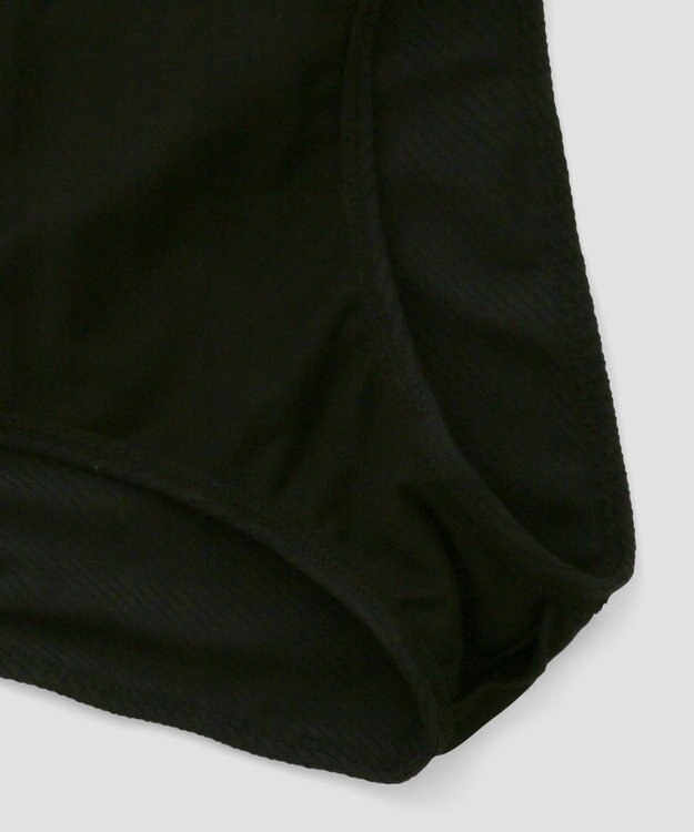 San-ai Resort（三愛水着楽園） 【WEB限定】5点セット バケットハット付きUVカット リブタンキニ+ラッシュガードセット水着【BeachQueen(ビーチクイーン）】 ベージュ