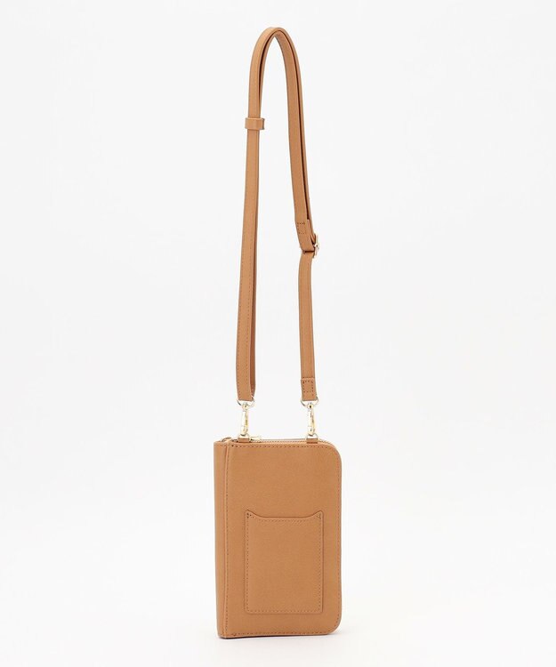 LA BAGAGERIE 【インスタグラマー Chiyoさん×LA BAGAGERIE】チェーンスマホショルダー チョコ