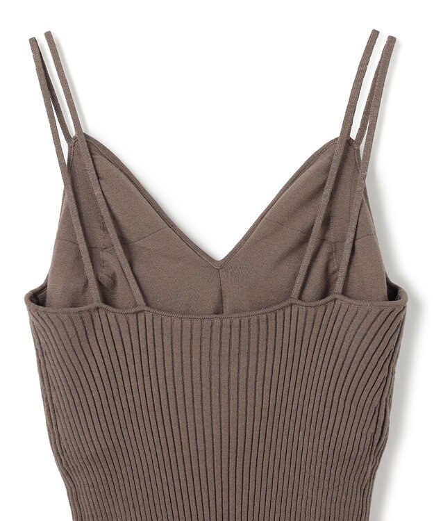 uncrave カップ付きキャミソール トープ