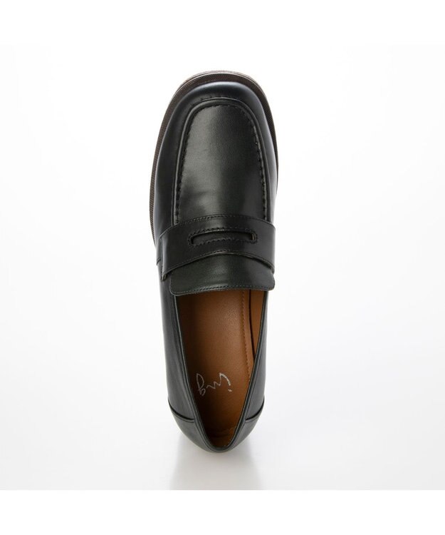 ing <ing>ストーム入りヒールローファー グリーン