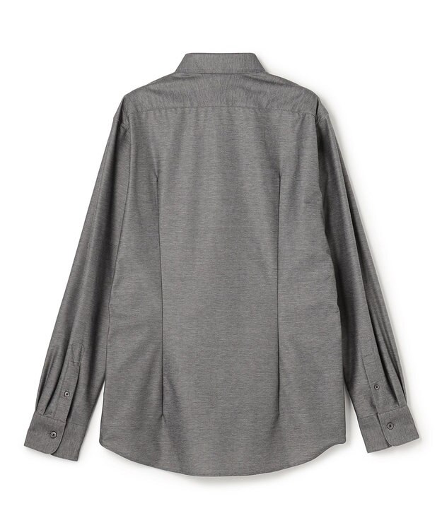 JOSEPH HOMME 新素材【ストレッチ】コンフォートクリアジャージー　長袖レギュラーカラーシャツ グレー系