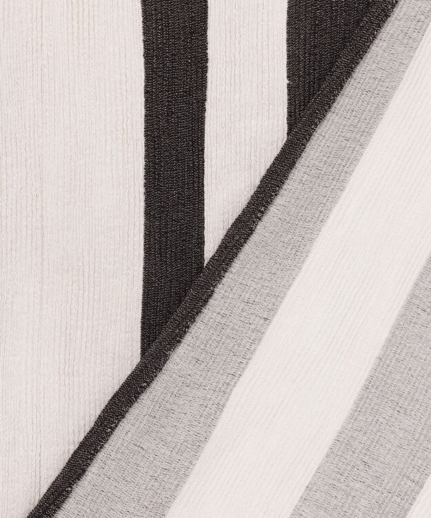 JOSEPH ジョゼフストライプ　ドレス Oyster White/ Black