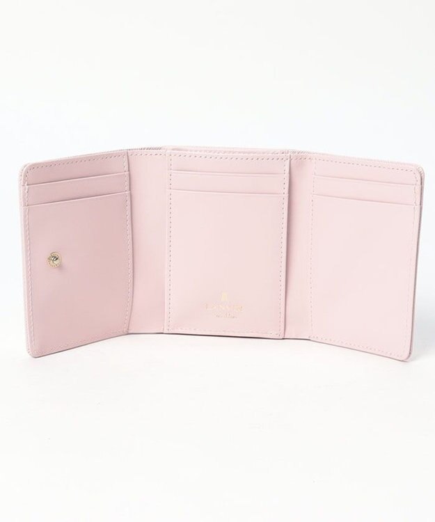 LANVIN en Bleu リュクサンブール 口金二つ折り財布 ペールピンク