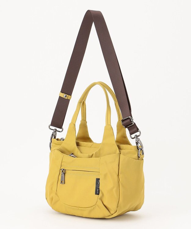 Y'SACCS 【Y’SACCS vous et】ラウンド2WAYミニトート マスタード