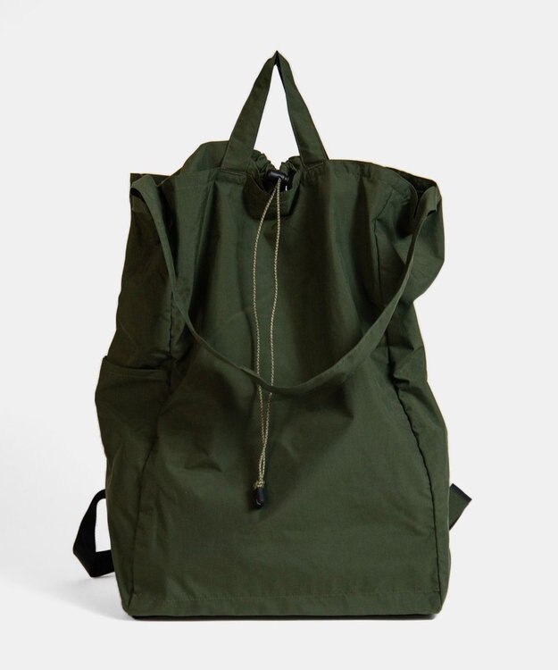 NIZYU KANO ポケッタブル 3wayリュック カーキ