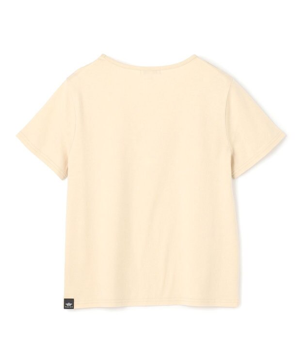 TOCCA HALLMARK FLOCKY LOGO TEE Tシャツ ベージュ系