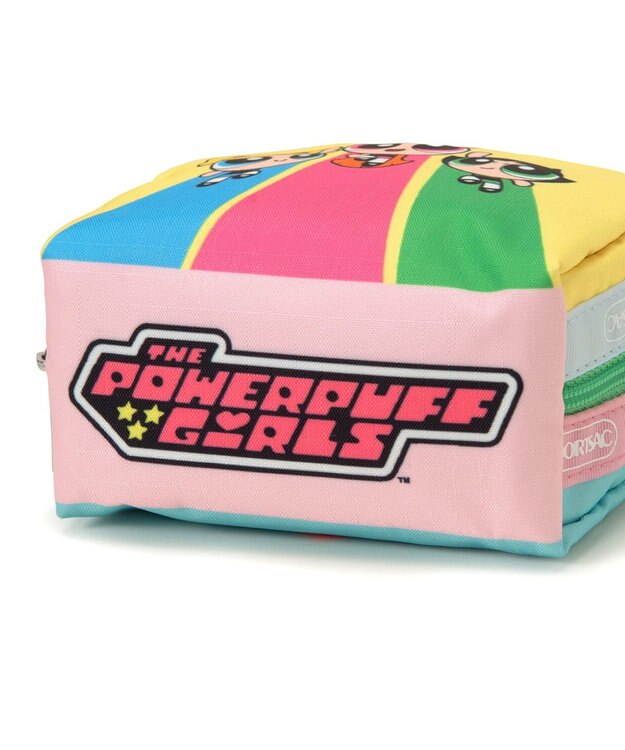 LeSportsac SQUARE COSMETIC/パワーパフ ガールズイエロー/ミントスクエアコスメティック パワーパフガールズイエロー/ミントスクエアコスメティック