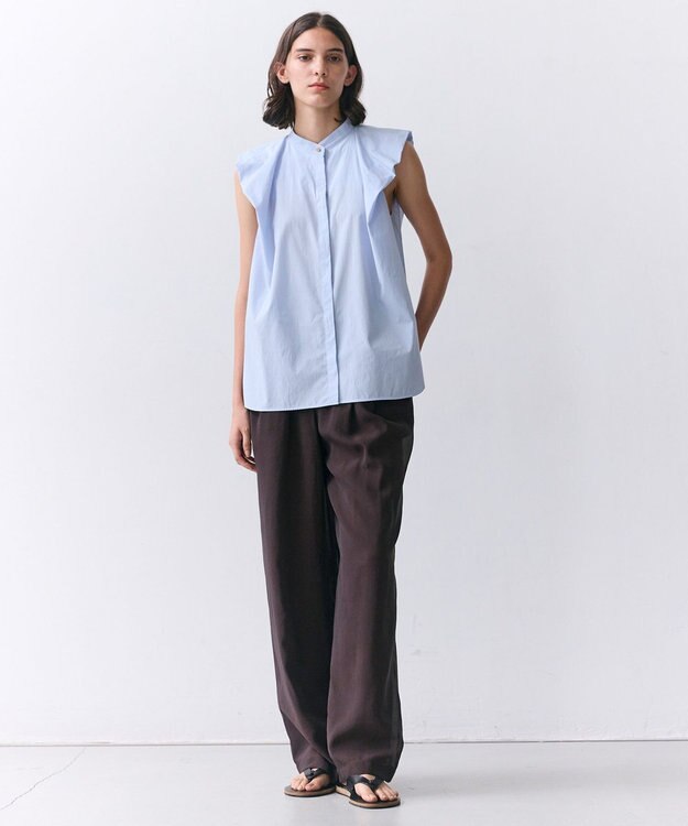 BEIGE， SERAPHIN / ライトシアー イージーワイドパンツ Nude