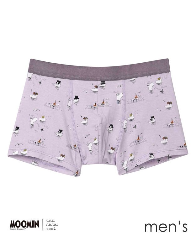 une nana cool 【ムーミン】MOOMIN × une nana ccol メンズボクサーパンツ PU