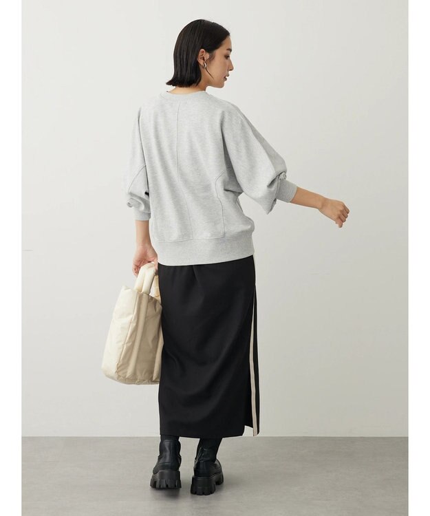 Green Parks ・ＥＬＥＮＣＡＲＥ　ＤＵＥ　サイドラインナロースカート Black