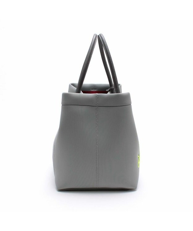 A.D.M.J. 【魔法の様に軽い】マジックライト/コード刺しゅうキューブトート34cm GR/MA