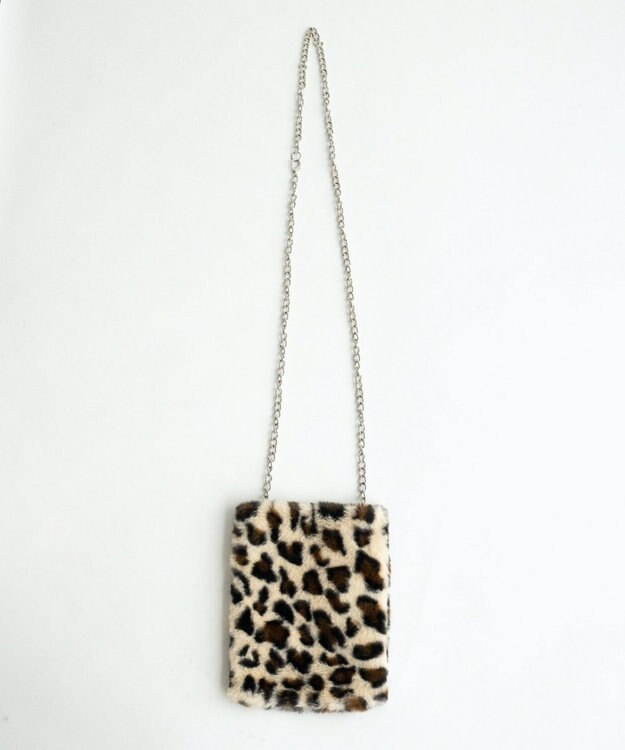 WEGO ファーチェーンミニショルダー 柄1