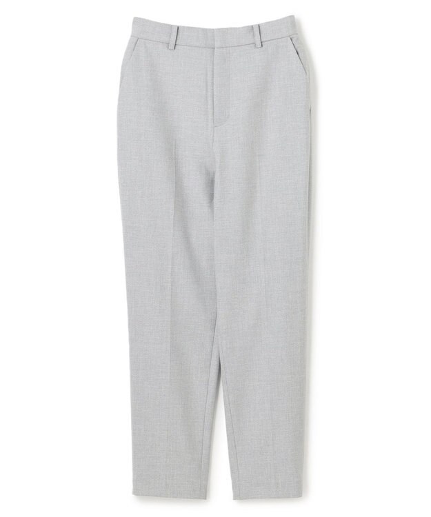 UNFILO beauty warm テーパードパンツ ライトグレー