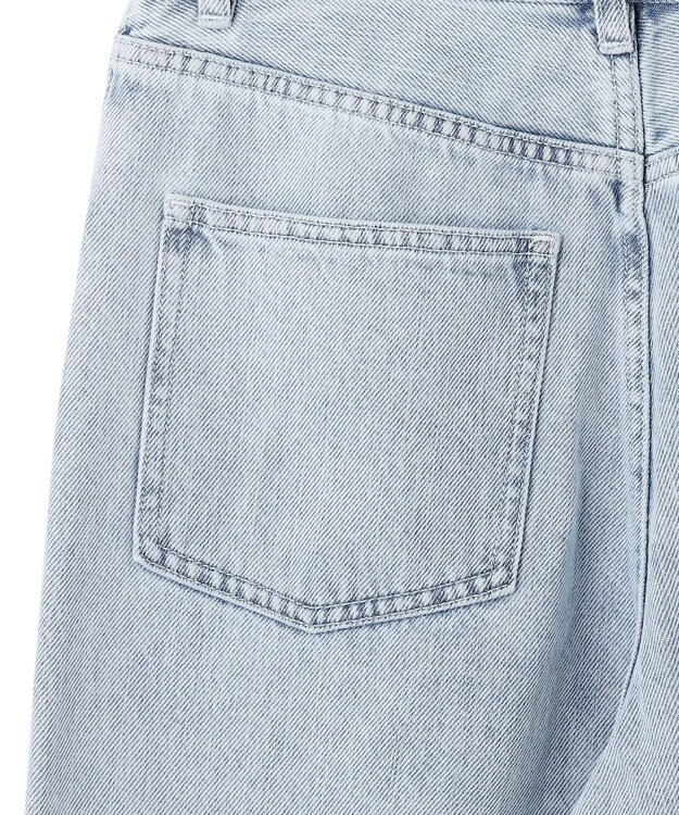 BEIGE， 【新色追加】MARCK / ワイドバギーパンツ L.Indigo