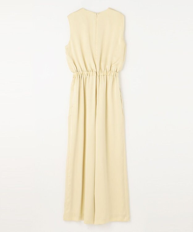 NAVE 【Nave・洗える】ヴィンテージサテン オールインワン ライトイエロー系