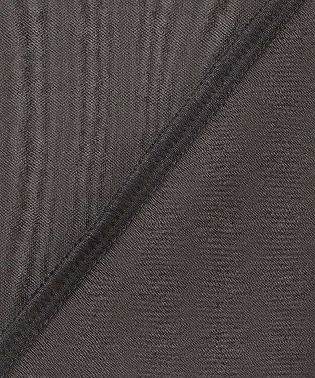 23区GOLF 人気デザインがリバイバル！【WOMEN】レース袖 半袖モックネックシャツ グレー系