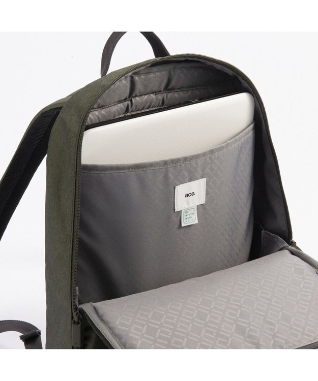 ACE BAGS & LUGGAGE ace. ジェンドリー リュックサック A4 14インチPC収納 67304 グリーン