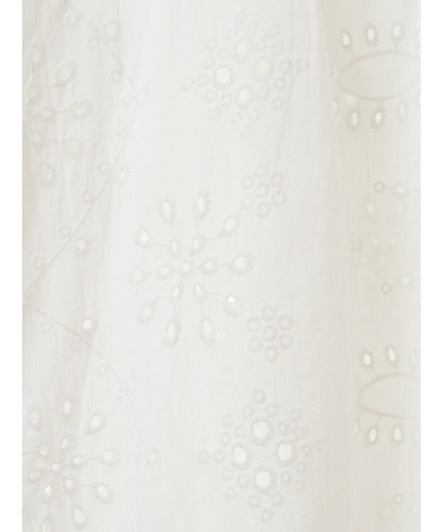 Green Parks ・ＳＵＧＡＲ　ＳＰＯＯＮ　刺繍レースシャツチュニック Off White