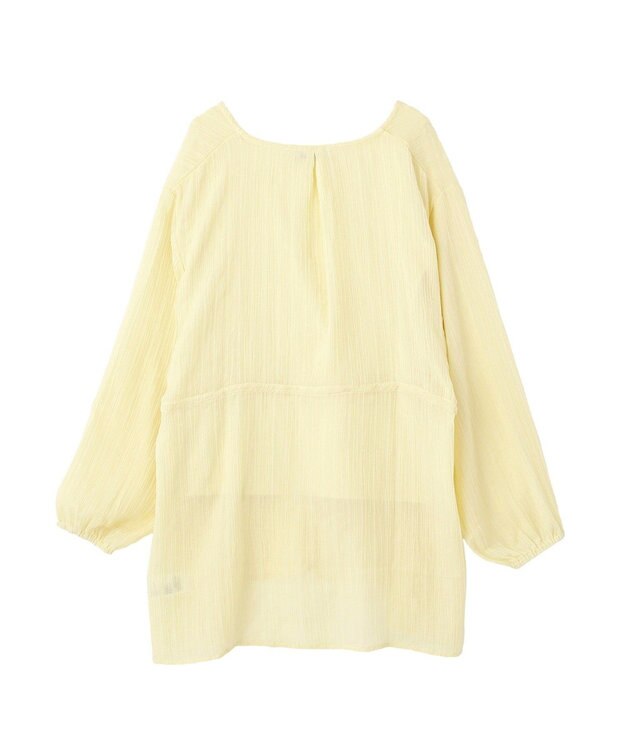Green Parks ＳＥＴ２点Ｖネックブラウス＋タンクトップ Yellow