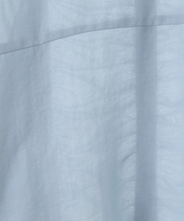 earth music&ecology フロントドロストショートシャツ Sax