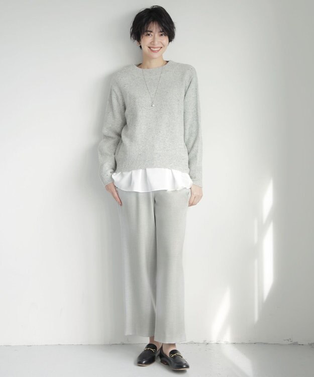 J.PRESS LADIES ビット ローファーシューズ ブラック系