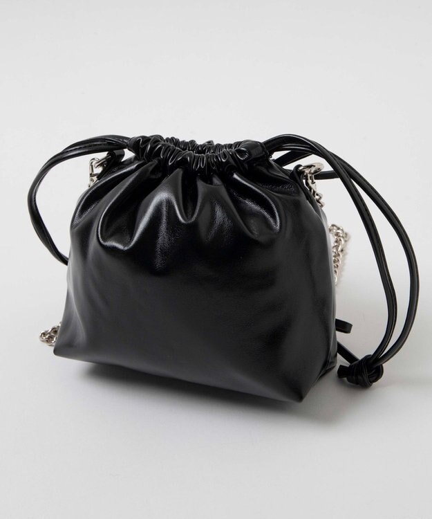 WEGO 巾着チェーンショルダー 柄3