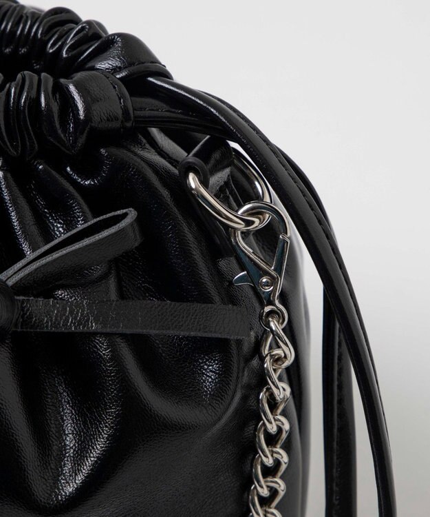 WEGO 巾着チェーンショルダー 柄3