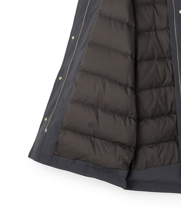 23区 【滝沢眞規子さん着用/一部店舗限定/撥水加工】ミリタリー ダウンコート グレー系