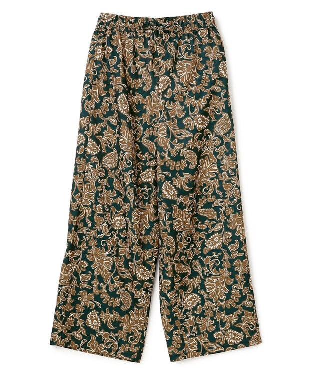 UNFILO 【ウエストゴム】プリント イージーパンツ ペイズリー