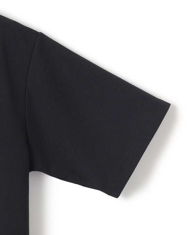 JOSEPH HOMME 【WEB・一部店舗限定】 ライトダブルジャージーロゴプリント　半袖Tシャツ ブラック系