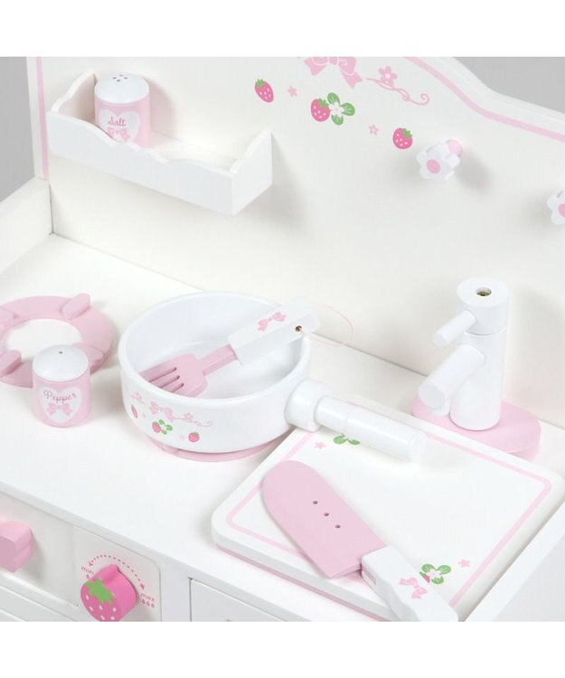 マザーガーデン キッチンツール 9点セット 《スウィートストロベリー