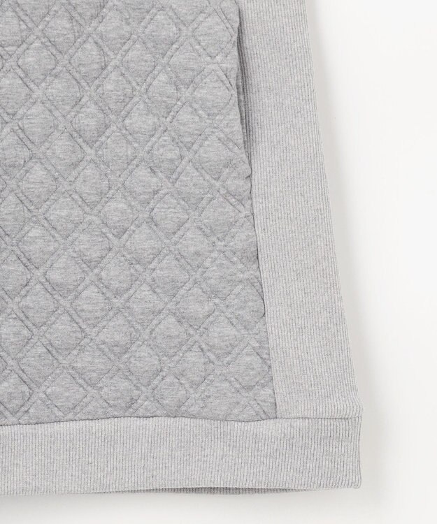 組曲 KIDS 【110-140㎝】ダイヤキルト ワンピース グレー系