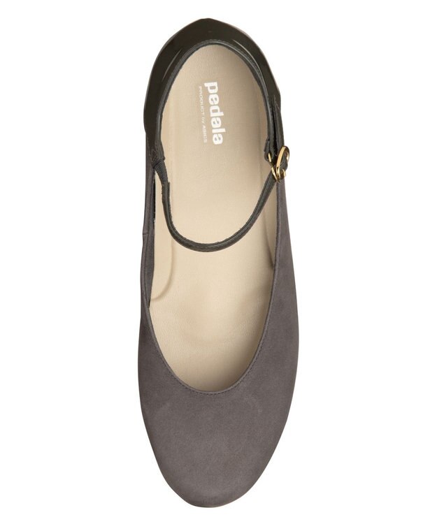 ASICS WALKING ペダラ レディース 3E  2.0CMヒール グレー系