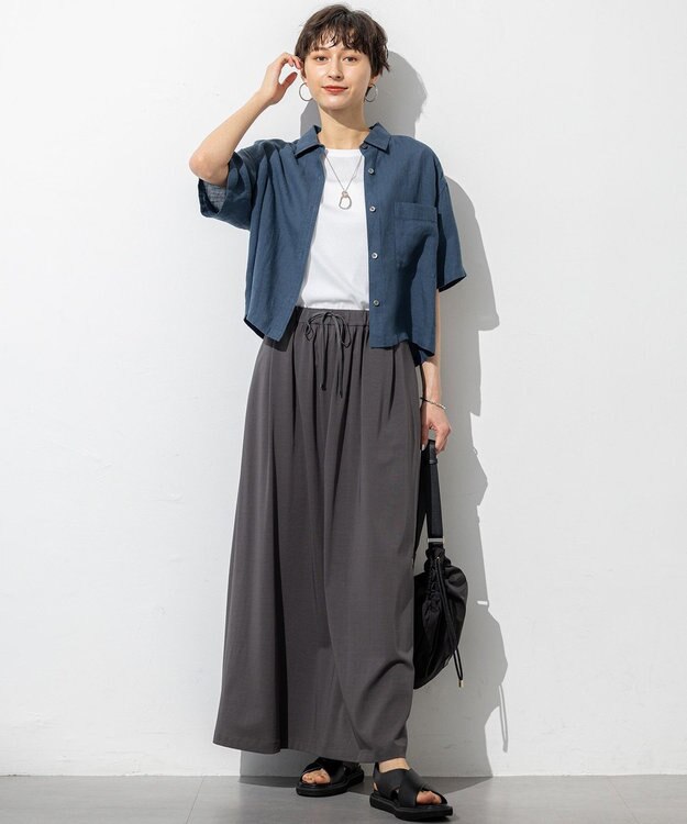 23区 【WEB限定】グラスホルダー ネックレス シルバー系