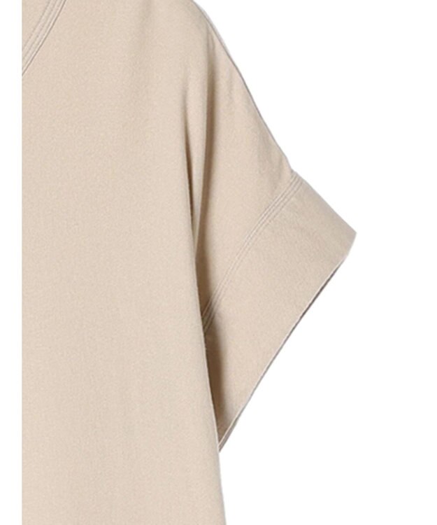 AMERICAN HOLIC 接触冷感Ｖネックリネンブレンドワンピース Gray Beige