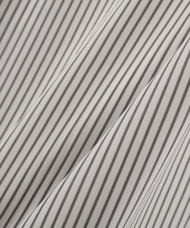 Green Parks 脇リボンドッキングチュニック Stripe Gray