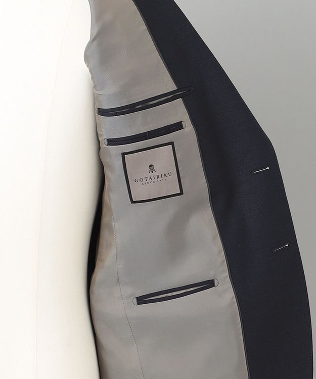 GOTAIRIKU 【御幸毛織】ケープタウンモヘヤ ブレザー ネイビー系
