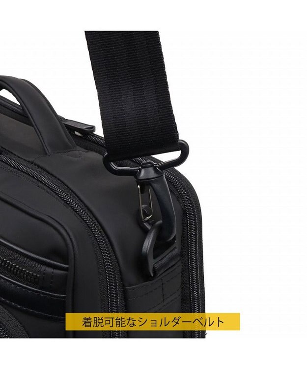 ACE BAGS & LUGGAGE ace. フレックスライトコート ビジネスバッグ 高強度PU加工生地 A4サイズ 8L 68234 エース ブラック