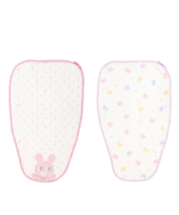 MIKI HOUSE HOT BISCUITS 汗とりパッドセット（２枚組） ピンク