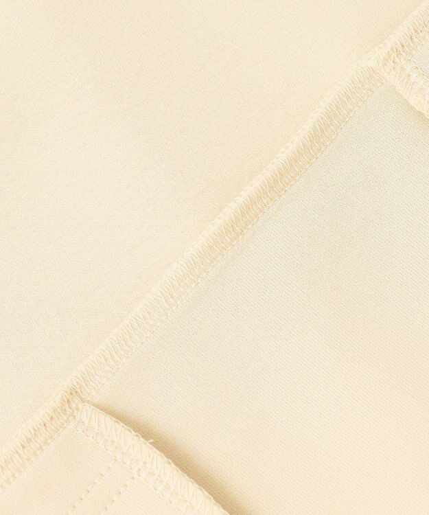 UNFILO 【WEB限定】BEAUTY FORM JERSEY サイドZIP フーディ クリーム