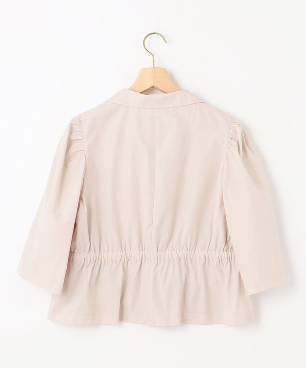 組曲 L 【洗える】ライトタイプライター ジャケット ベージュ系