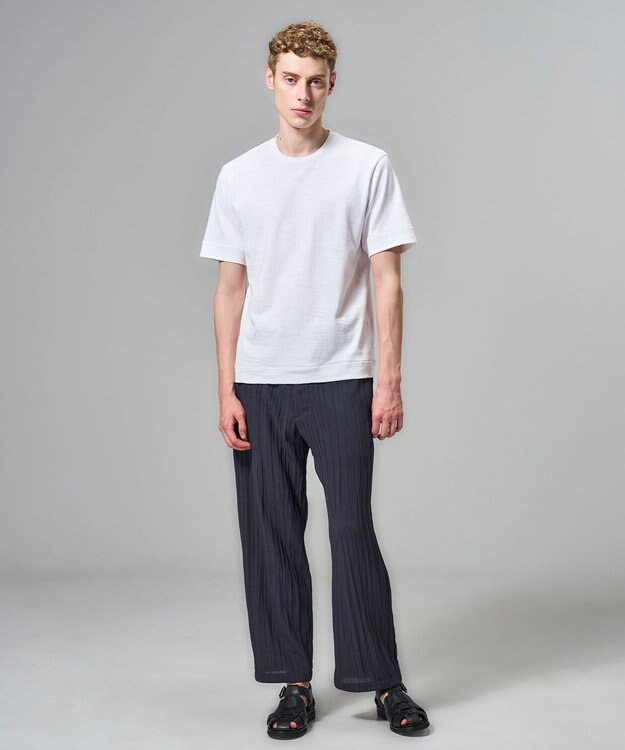 JOSEPH HOMME 【HIGH GRADE LINE】東北コットン クルーネックTシャツ ホワイト系