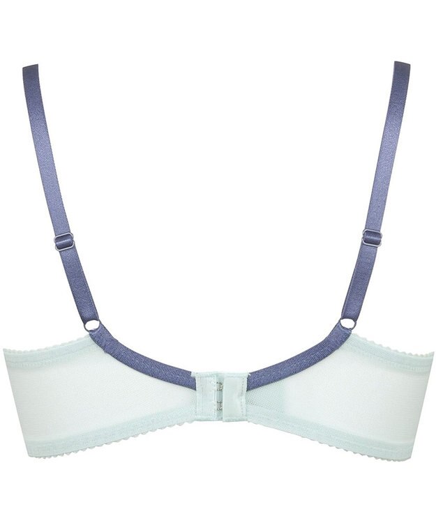 WACOAL 【重力に負けないバストケアBra】 ノンワイヤー バストを重力から守る まる胸キープ ラクなつけごこち サイドのラインすっきり ブラジャー レディース BRA184 /ワコール グレイッシュブルー