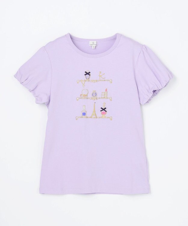 組曲 KIDS 【150-160㎝】 コスメティックTシャツ ラベンダー