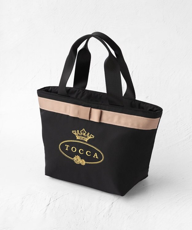 TOCCA 【WEB＆一部店舗限定】POINT OF RIBBON COOLERBAG クーラーバッグ ブラック系