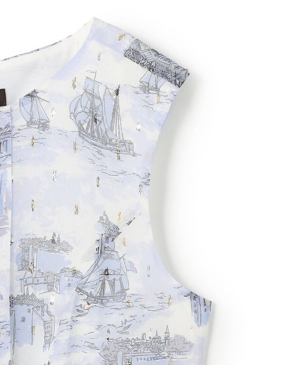 TOCCA 【星風まどかさん着用】SEA BLUE ドレス グレー系5