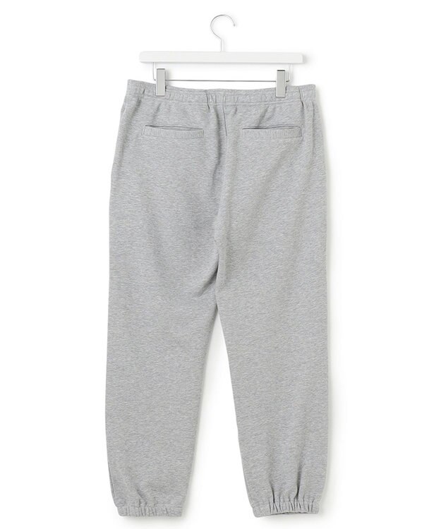 J.PRESS YORK STREET 【UNISEX】裏毛ロゴ刺繍スウェットパンツ ライトグレー系