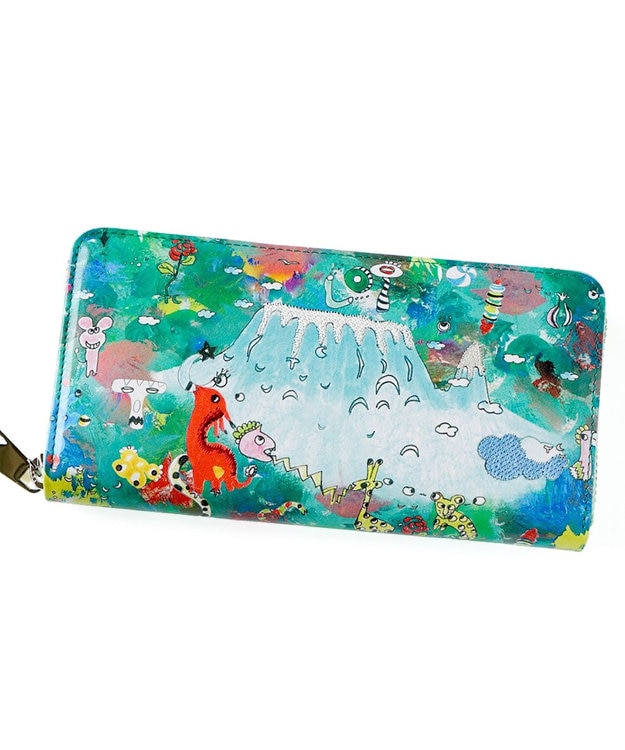 tsumori chisato CARRY カモフラージュサファリ 長財布 カモフラージュサファリ ラウンドファスナー長財布 / tsumori