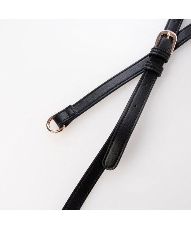 UNBILLION カシュカシュ cachecache / タッセル付きバケツ2wayバッグ ブラック